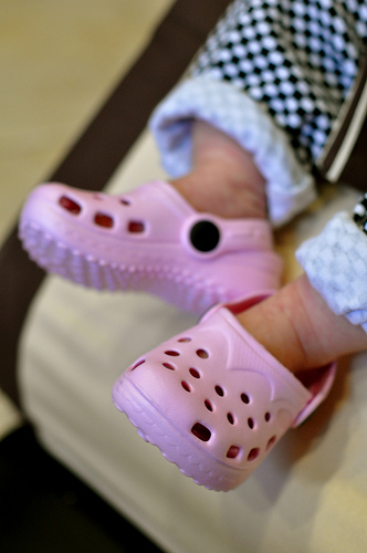 infant baby crocs